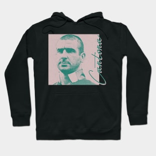 Cantona / Aesthetic 90s Soccer Fan Art Hoodie